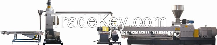 underwater plastic extrusion machine