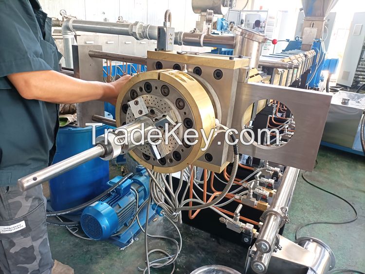 Air cooling hot cutting line