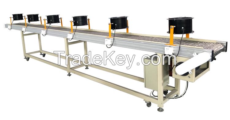 Air cooling strand pelletizing line