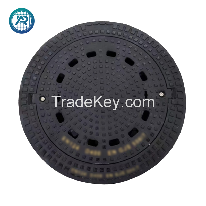 Heavy duty cast iron manhole cover