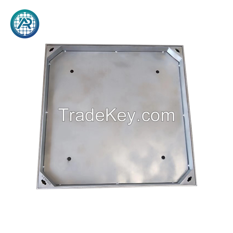 Inset Stainless Steel Manhole Cover Recessed