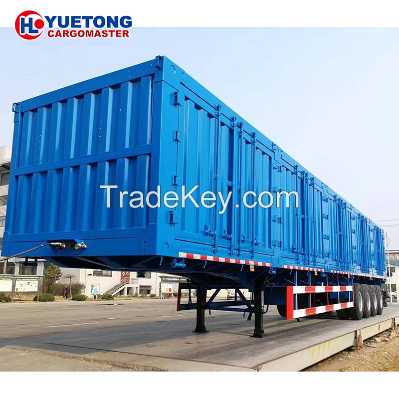 Utility Mechanical suspension on 3 axles  High quality factory direct sales with high cost-effectiveness Van Box Semi-trailer