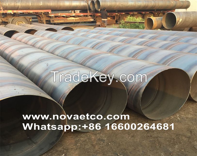 Spiral steel pipes for construction engineering can be customized