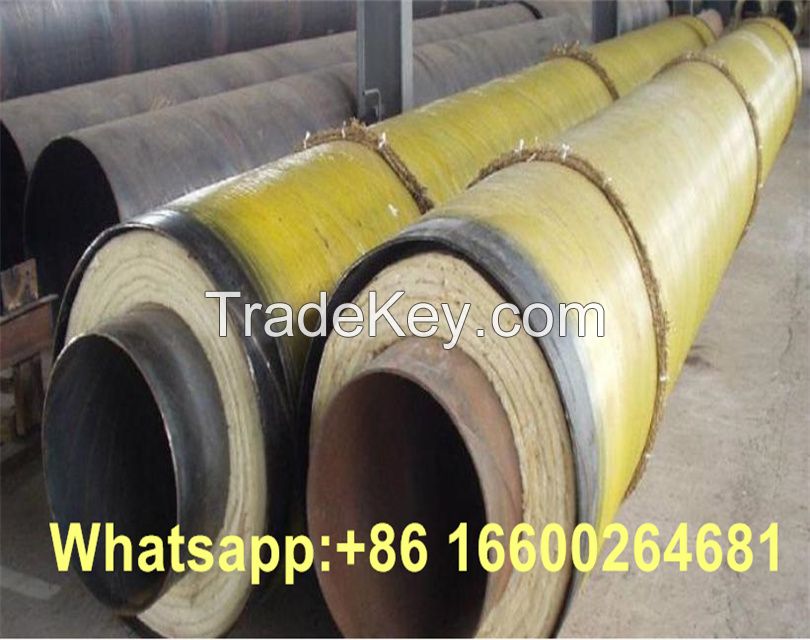 Heating and transportation insulation steel pipes can be customized