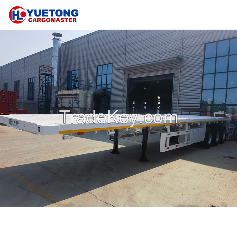 container flatbed semi trailer