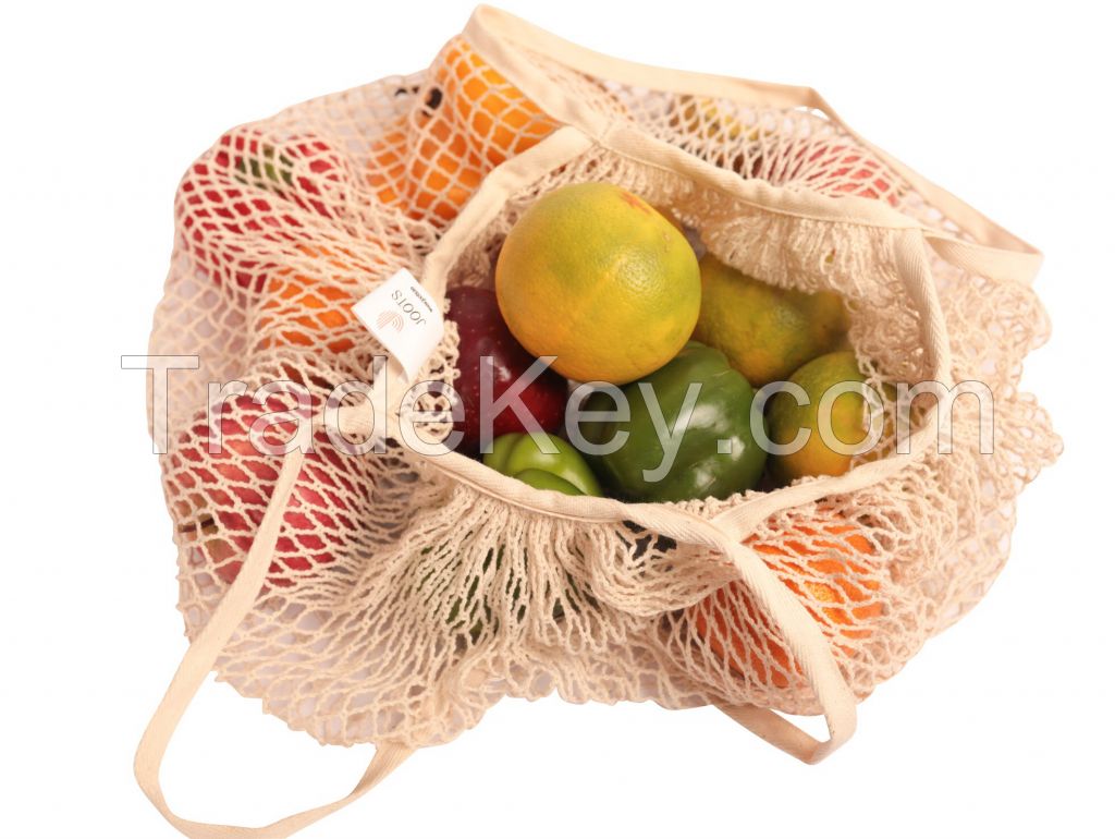 Versatile Mesh Vegetable Bag - Sustainable Food Storage Solution