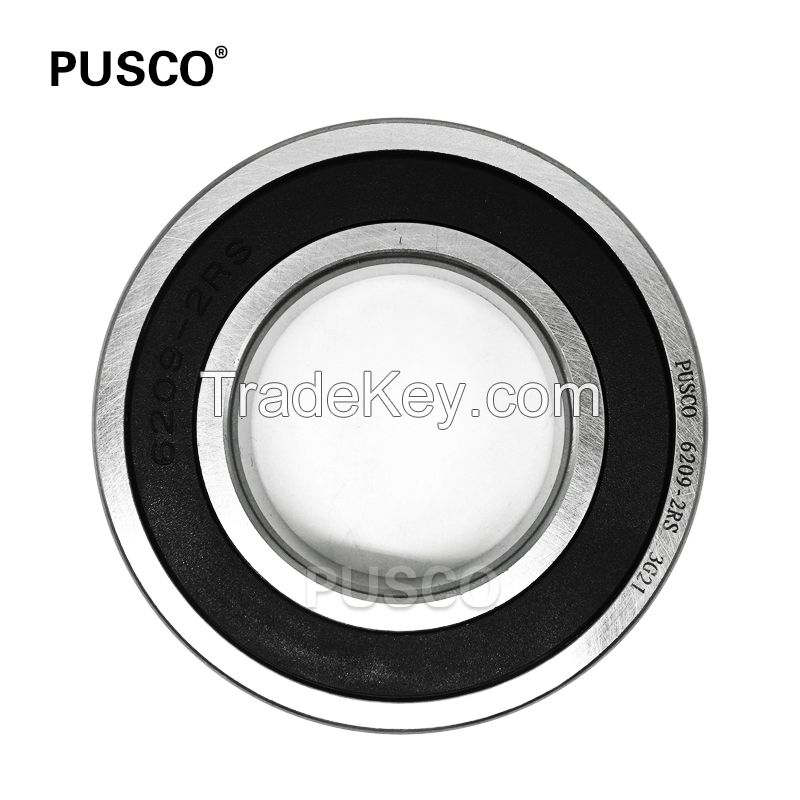 PUSCO High Speed Cheap Price 25*52*15mm Motorcycle Bearing  6209 6209ZZ 6209-2RS 45x85x19mm For Clutch Water Pump Engine