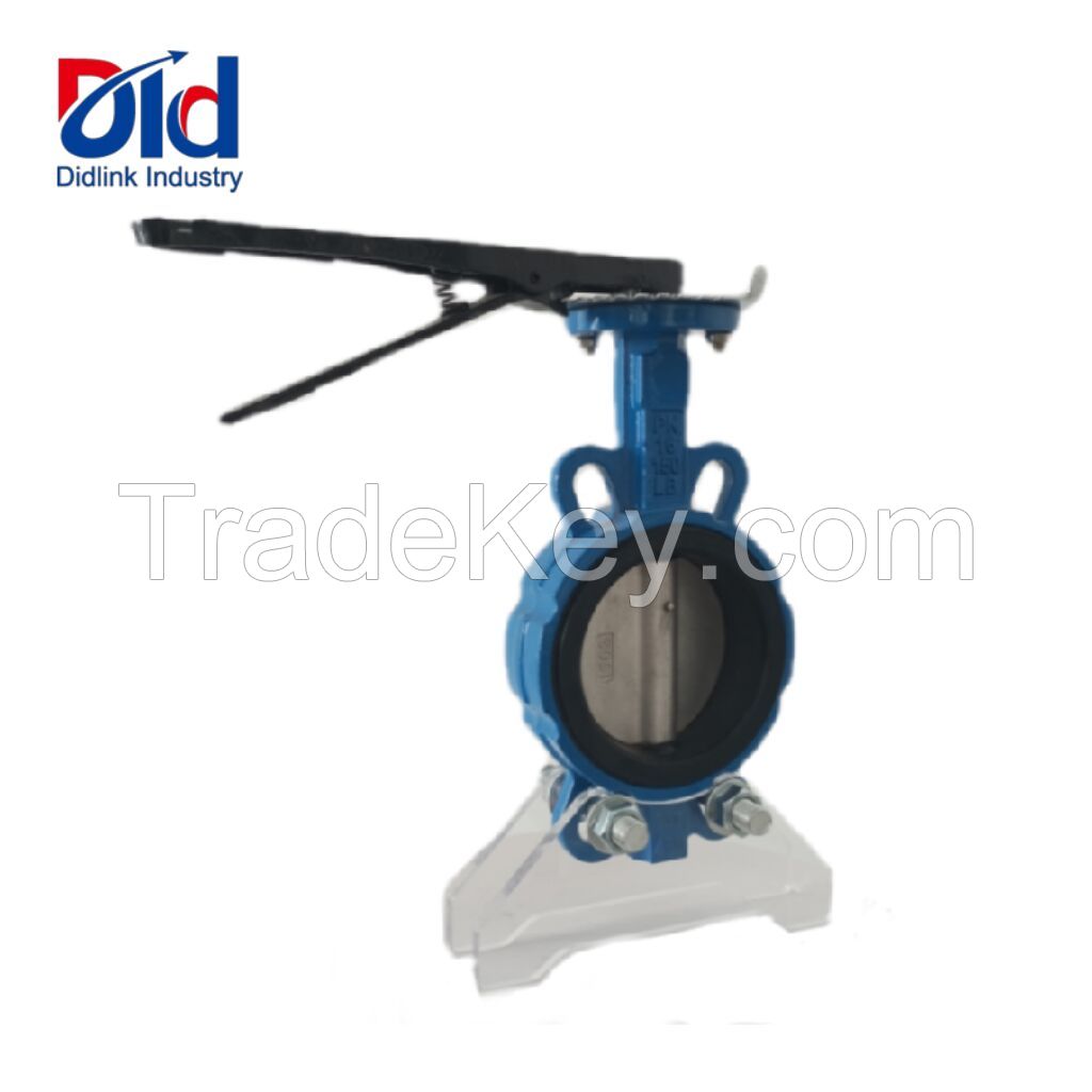 Manual butterfly valve wafer type