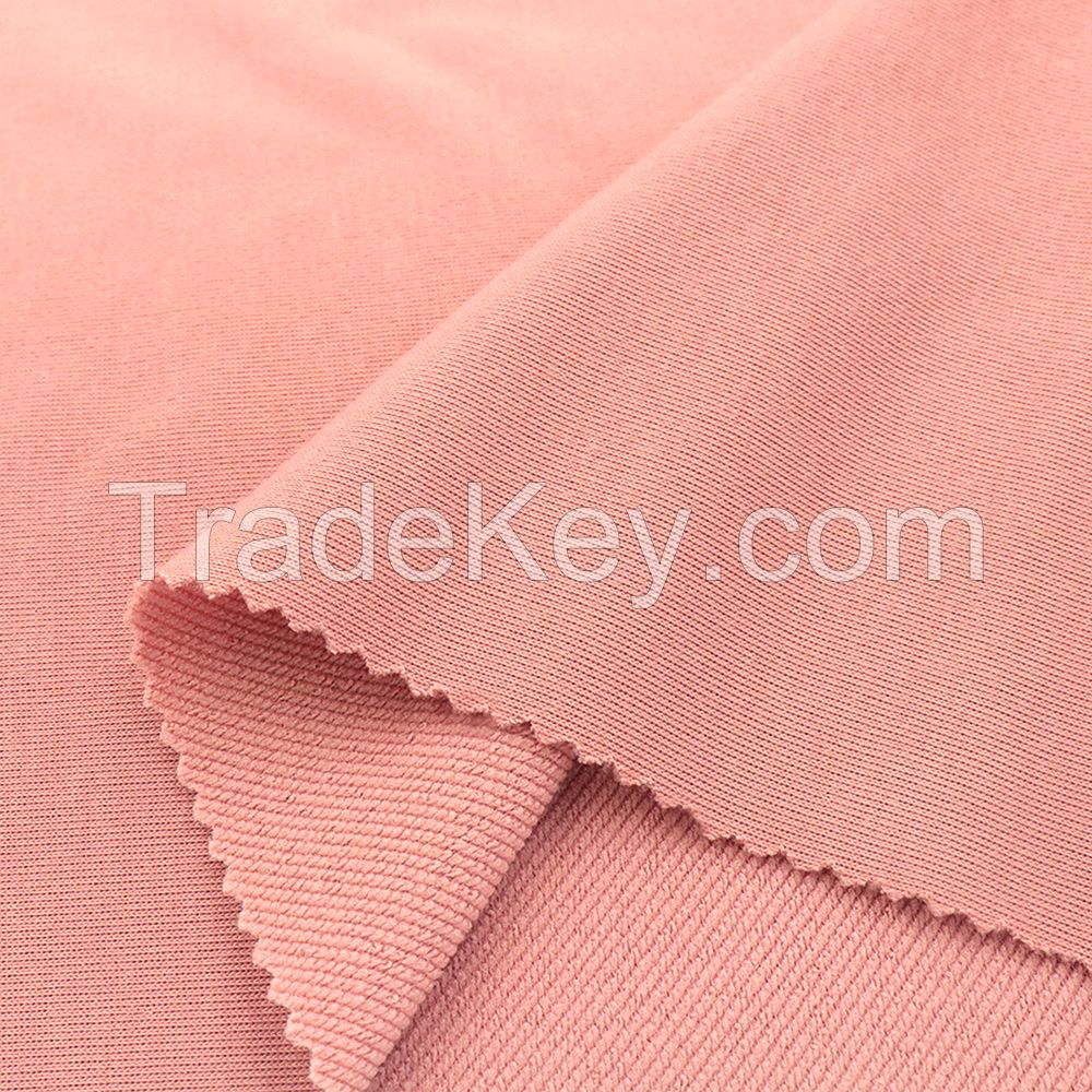 FT130 French Terry Polyester Knitted Fabric