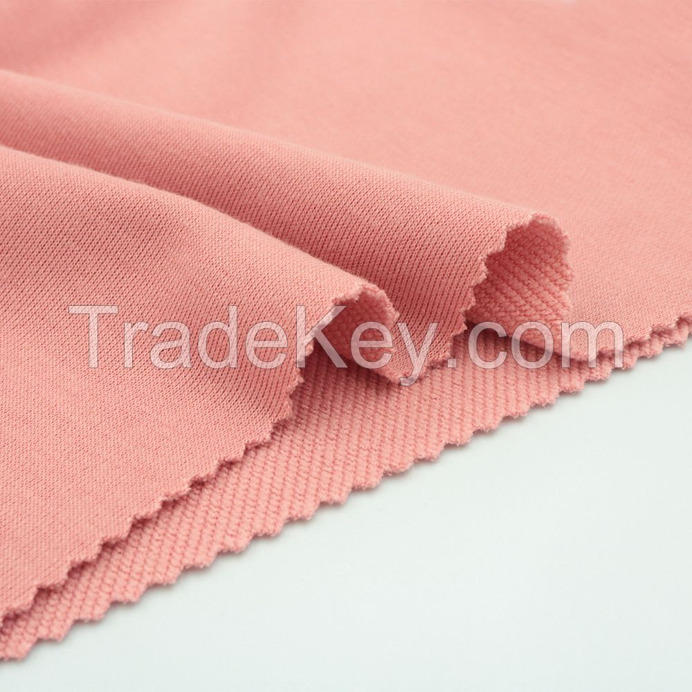 FT130 French Terry Polyester Knitted Fabric