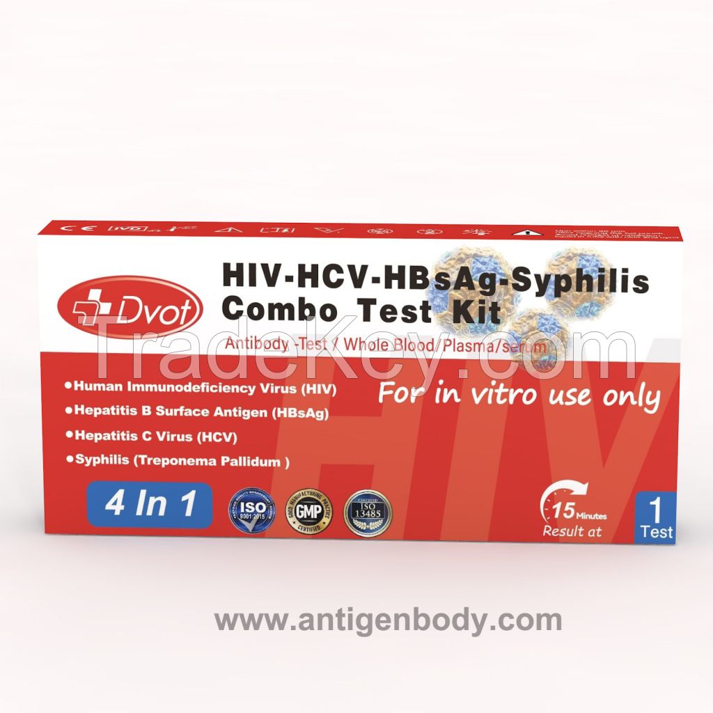 HIV HCV HPV HBsAg Syphilis STD IVD test manufacturers