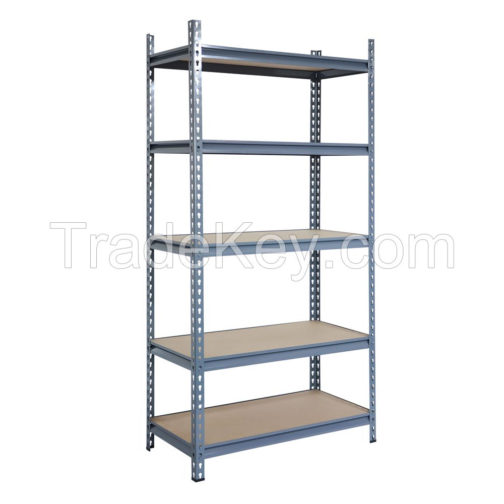 Light Duty Household Boltless Rivet Shelving with Warehouse Storage Racks