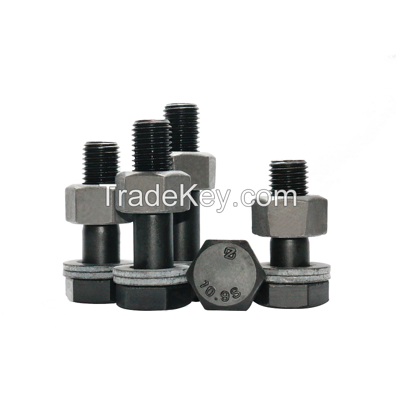 Heavy Hex Bolt Stuctural Bolt assemble with nut washer F10T