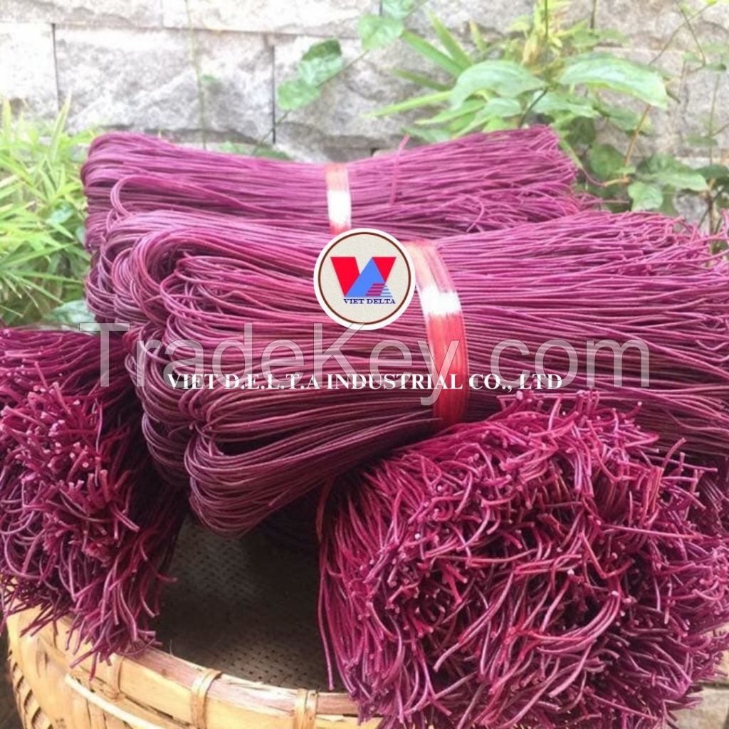 500G Purple Sweet Potato Rice Vermicelli Box Packaging Home Cooking Mild Sweet Flavor Gluten-free