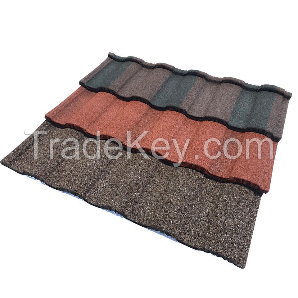 2024 New Type Popular Roofing Materials 1340*420mm Aluminized Zinc Steel Roof