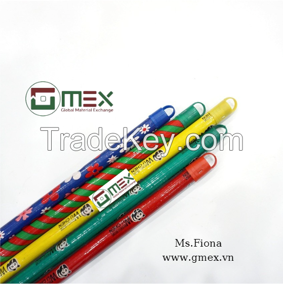 High-Quality 100% Eucalyptus Broom Handles Raw and PVC Coated Wood Sticks