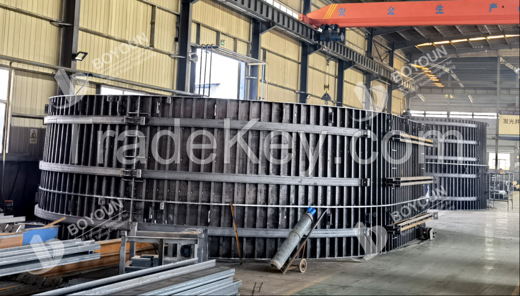 Pier formwork for Bridge Boyoun factory column steel construction adjustable construction pier formwork