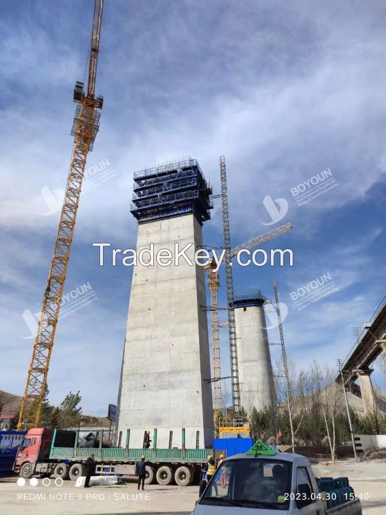 Boyoun factory column steel construction adjustable construction pier formwork