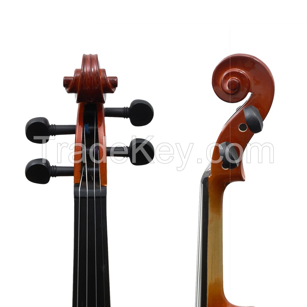 New Student Band 4/4 Acoustic Orchestral Violin Fiddle red/yellow/antique brown with Case Bow Rosin