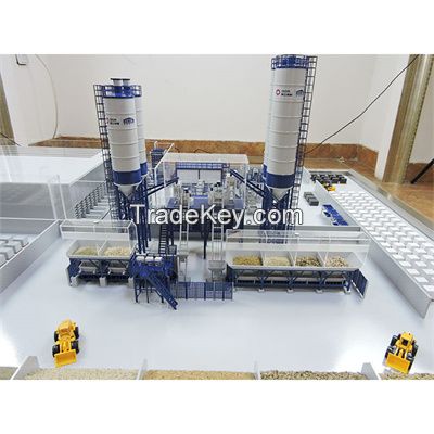 Fully automatic closed block production line