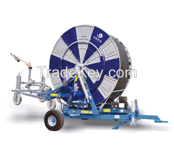 2024 hot sale water turbine drive hose reel irrigation for agricultural irrigation