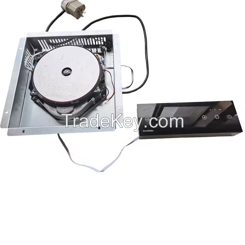 1 burner undermount hidden induction cooktop invisible