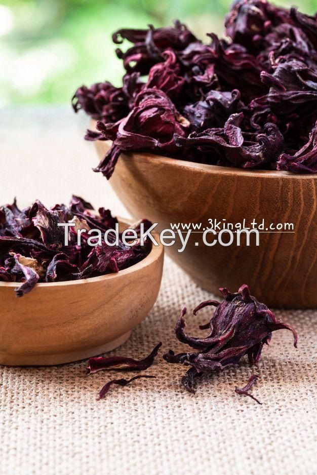 dried hibiscus flower