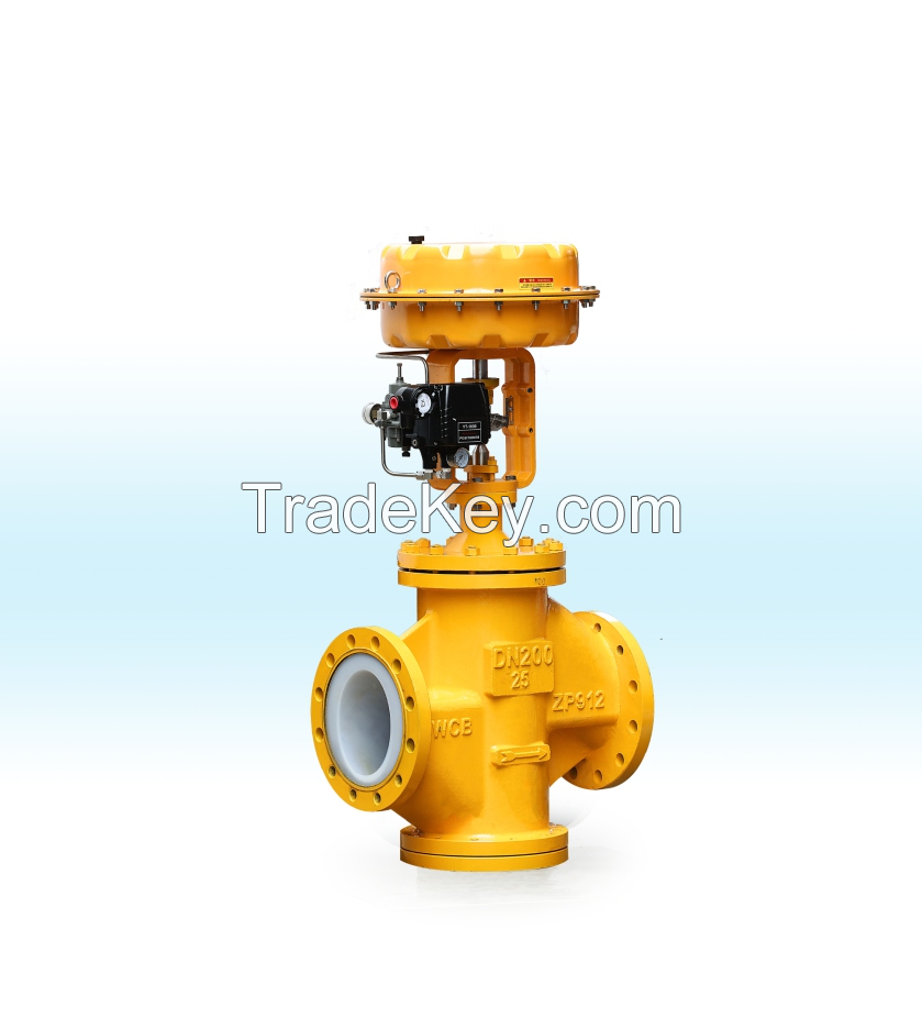 Pneumatic/Electric Operated Chlorine Gas(Liquid Chlorine) Control Valve,Shut-Off Regulating Valve(ZPL510WF)