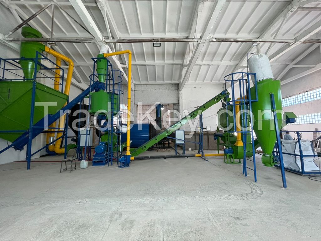 wood pellet factory