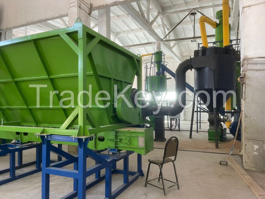 wood pellet factory