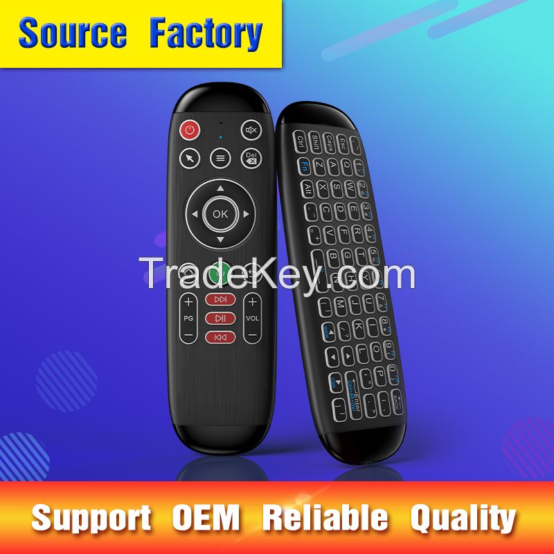 M6 2.4G Wireless Mini Keyboard with Gyroscope Voice Flying Mouse remote-control