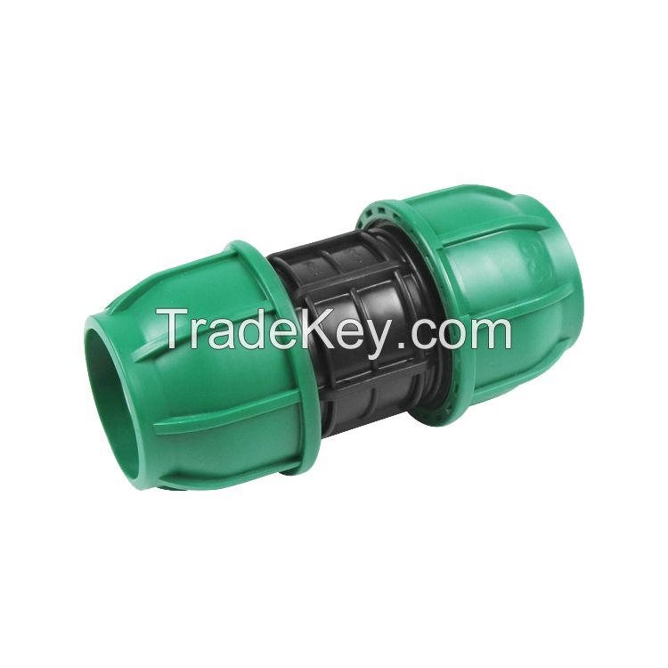  China Drip Irrigation System PP Compression Fitting for Plastic Pipes