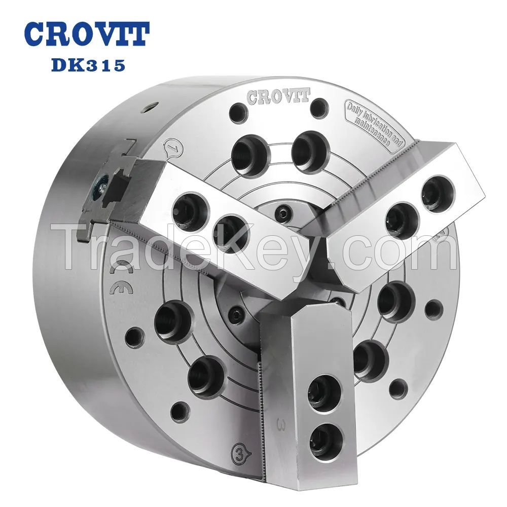 CROVIT High Precision 15 Inch Hollow Power Chuck