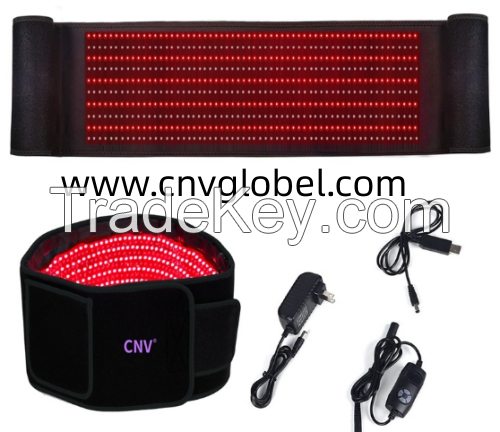 CNV Red Infrared Light Therapy Belt 600 LED- Near Infrared Light Therapy &amp; Red Light Therapy Belt - Infrared Therapy or Infrared Light Therapy Belt