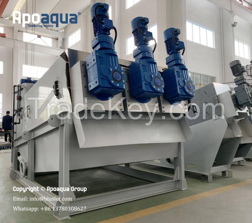 High-Efficiency Sludge Dewatering Machine for Wastewater