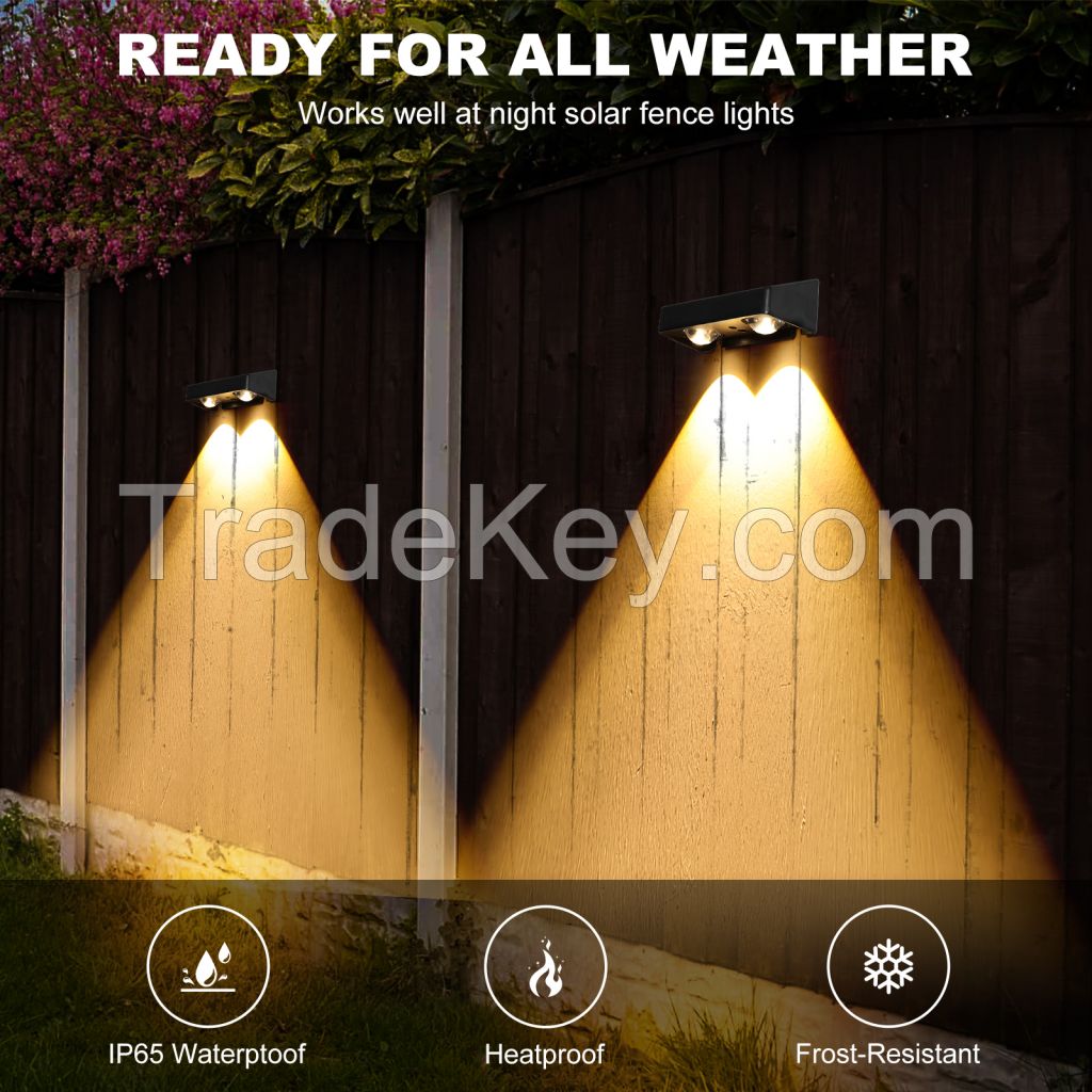 Solar Fence Light