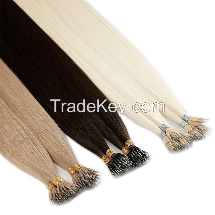 Nano ring hair extension