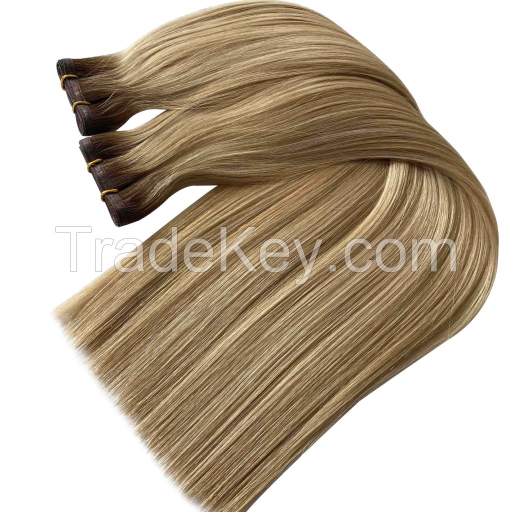 Weft hair extension