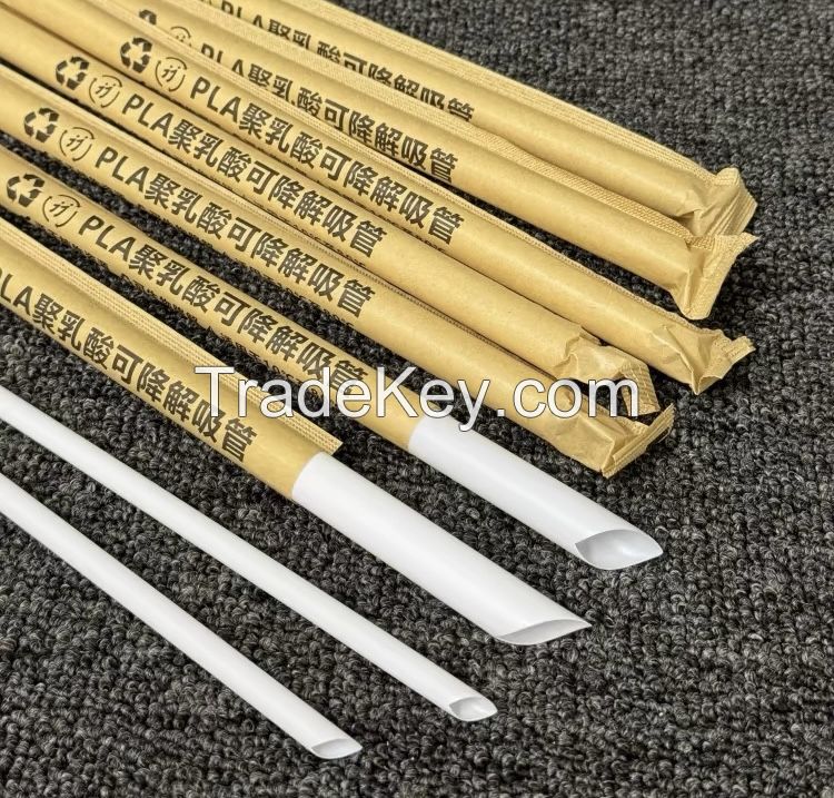 Customized eco-friendly biodegradable disposable drinking straw