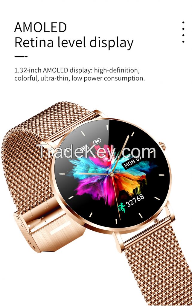 2024 new Women smart watch BT call health watch for Huawei Xiaomi 