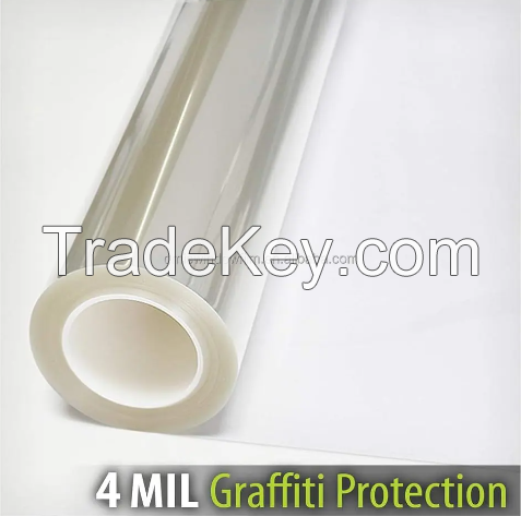 nano seramik pencere filmi Graffiti Protection wholesale outdoor window folie for scratch resistant anti-graffiti