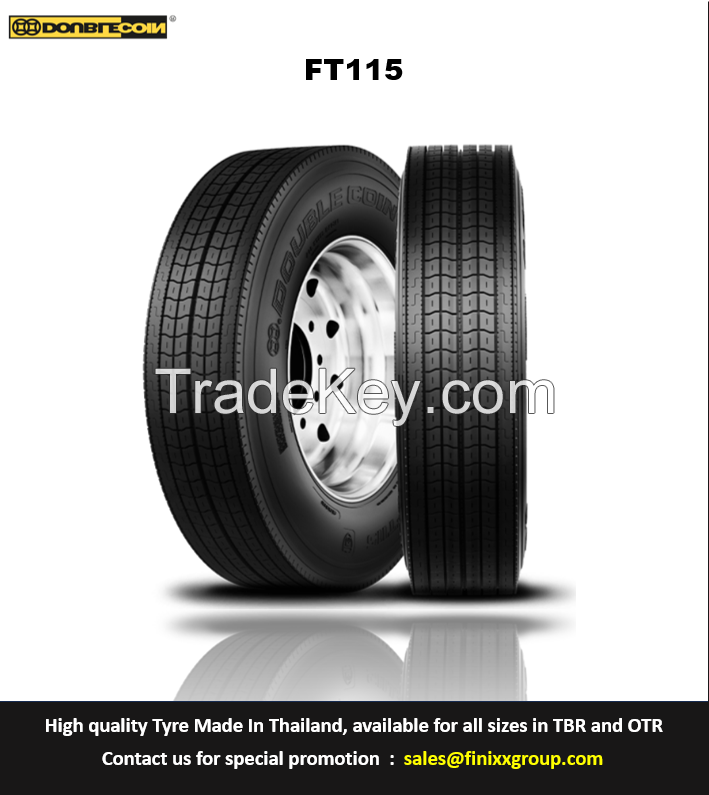 Premium High quality truck tyre made in Thailand