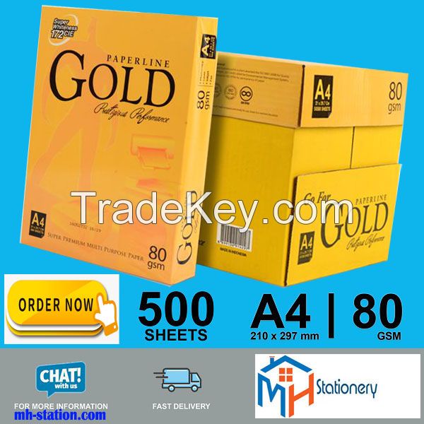 Paperline gold A4 copy paper 80 gsm