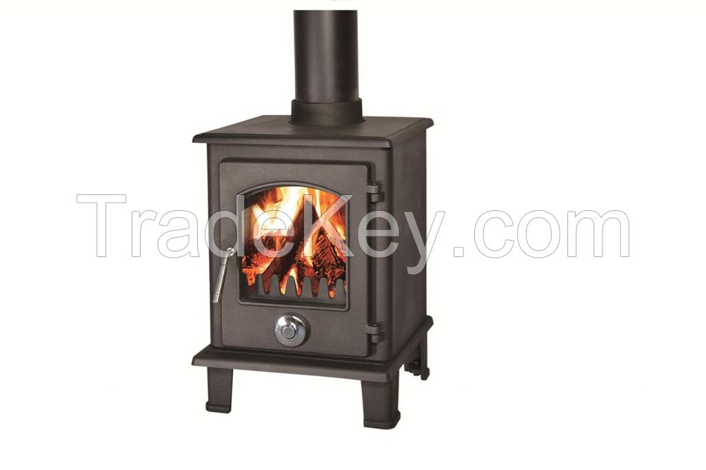 Wood Burning Fireplace Indoor Hot  Real Fire 5kw Modern