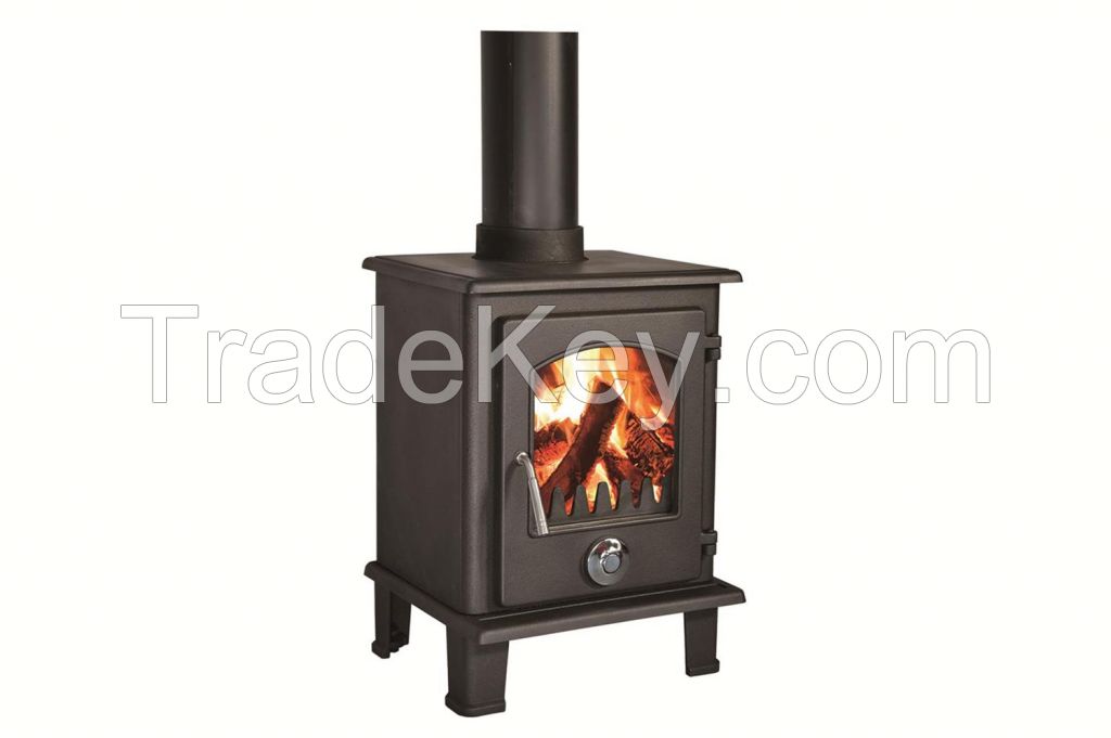 Wood Burning Fireplace Indoor Hot  Real Fire 5kw Modern