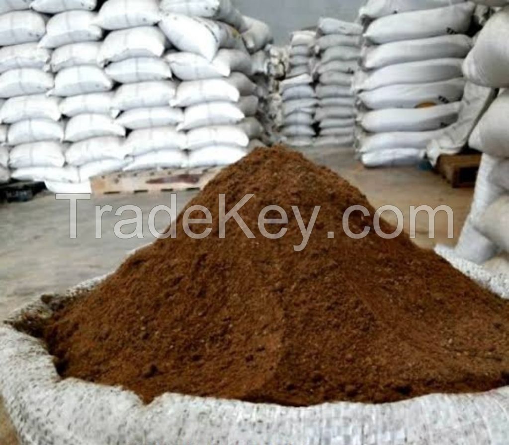 Dark brown Copra Meal (Coconut Meal)