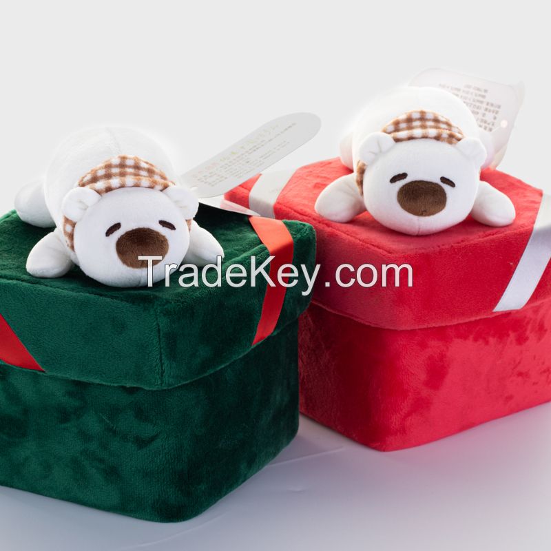 Custom Plush Tissue Boxes Car Decoration Car Tissue Box Holder Wholesale Cartoon Figure Tissue Box Plush Toy