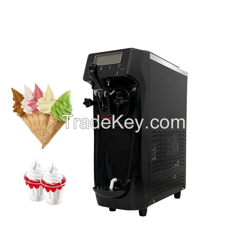 small mini soft ice cream machine single flavor ice cream maker commercial yogurt machine