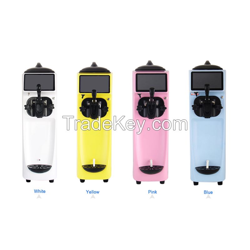 small mini soft ice cream machine single flavor ice cream maker commercial yogurt machine