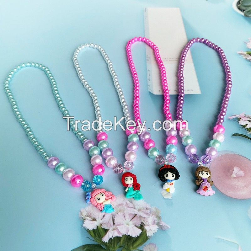 Kids Gifts Plastic Bead Bracelet Colourful Beaded Bracelet Girls Toys Plastic Toys